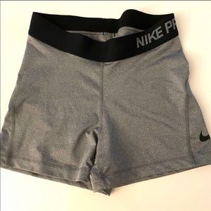 Nike running shorts .